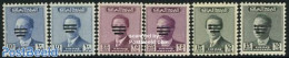 Iraq 1973 Definitives, Overprints 6v, Mint NH - Irak