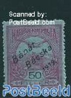 Hungary 1919 Banat Bacska, 50f, Stamp Out Of Set, Unused (hinged) - Nuovi