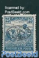 Hungary 1919 Debrecen, 25f, Stamp Out Of Set, Unused (hinged) - Nuovi