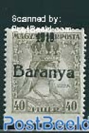 Hungary 1919 Baranya, 40f, Stamp Out Of Set, Unused (hinged) - Neufs