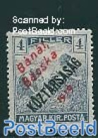 Hungary 1919 Banat Bacska, 4f, Stamp Out Of Set, Unused (hinged) - Ongebruikt
