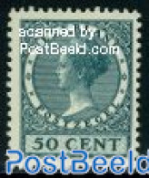 Netherlands 1934 50c, Perf. 13.5:12.75, Stamp Out Of Set, Unused (hinged) - Ongebruikt