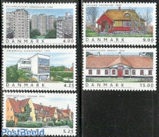 Denmark 2003 Architecture 5v, Mint NH, Art - Modern Architecture - Unused Stamps