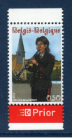 Belgique België, **, Yv 3447, Mi 3510, SG 3963, Musique - Brass Band, Clarinette, - Unused Stamps