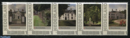 Netherlands - Personal Stamps TNT/PNL 2012 Beeckestijn 5V [::::], Mint NH, Nature - Trees & Forests - Castles & Fortif.. - Rotary, Club Leones