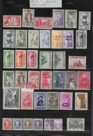 Bon Lot De Divers Bons Timbres A Reclasser N**/*obliteres Selon Plaquettes - Collezioni (senza Album)