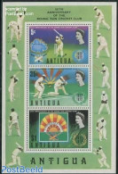 Antigua & Barbuda 1972 Cricket Club S/s, Mint NH, Sport - Cricket - Sport (other And Mixed) - Cricket