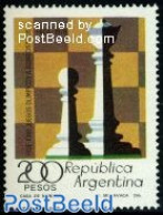 Argentina 1978 Chess Olympiade 1v, Mint NH, Sport - Chess - Nuovi