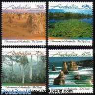 Australia 1988 Landscapes 4v, Mint NH, Nature - Trees & Forests - Nuovi