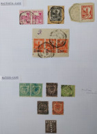 Tunisie Lot Timbre Oblitération Choisies Mastouta Gare, Mateur Gare, Dont  Fragment Et Cachet Bleu à Voir - Used Stamps
