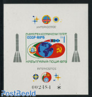 Bulgaria 1979 Intercosmos S/s Imperforated, Mint NH, Transport - Various - Space Exploration - Globes - Nuevos