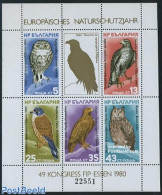 Bulgaria 1980 European Nature Conservation S/s, Mint NH, History - Nature - Europa Hang-on Issues - Birds - Birds Of P.. - Neufs