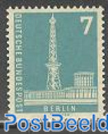 Germany, Berlin 1956 Definitive 1v, Mint NH, Performance Art - Radio And Television - Neufs