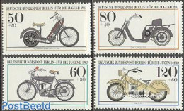 Germany, Berlin 1983 Motor Cycles 4v, Mint NH, Transport - Motorcycles - Ungebraucht