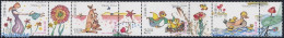 Macao 2005 Wishing Stamps 4v+tabs [:T:T:T:T], Mint NH, Nature - Various - Ducks - Greetings & Wishing Stamps - Ungebraucht