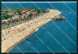 Udine Lignano Sabbiadoro Spiaggia Dall'Aereo FG Cartolina RT4399 - Udine