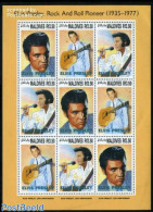 Maldives 1993 Elvis Presley M/s, Mint NH, Performance Art - Elvis Presley - Music - Popular Music - Elvis Presley