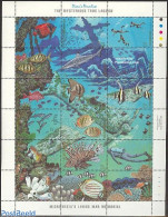 Micronesia 1988 Truk Lagune 18v M/s, Mint NH, Nature - Sport - Fish - Diving - Sharks - Pesci
