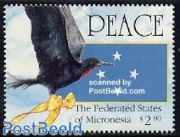 Micronesia 1991 Liberation Kuwayt 1v, Mint NH, Nature - Birds - Micronesië