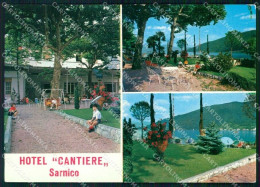 Bergamo Sarnico Lago D'Iseo Hotel Cantiere FG Cartolina RT4262 - Bergamo