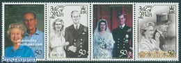 Isle Of Man 1997 Golden Wedding 4v [:::], Mint NH, History - Kings & Queens (Royalty) - Royalties, Royals