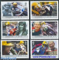 Isle Of Man 2001 Joey Dunlop 6v, Mint NH, Sport - Transport - Sport (other And Mixed) - Motorcycles - Moto
