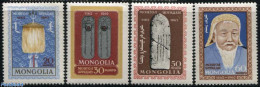 Mongolia 1962 Djenghis Khan 4v, Mint NH - Mongolie