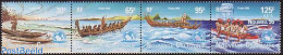 New Caledonia 1996 Pirogues 4v [:::], Mint NH, Transport - Ships And Boats - Nuovi