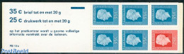 Netherlands 1973 1x25,5x35c Booklet, Mint NH, Stamp Booklets - Ongebruikt