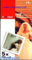 Netherlands 1999 Wedding Booklet, Mint NH, Stamp Booklets - Nuovi