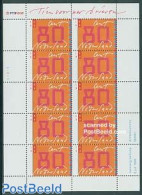 Netherlands 1999 Tien Voor Uw Brieven M/s, Mint NH - Neufs