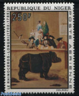 Niger 1974 Europafrique 1v, Mint NH, History - Nature - Afriqueeurope - Animals (others & Mixed) - Rhinoceros - Art - .. - Altri & Non Classificati