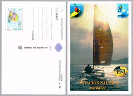 Consorcio ESTACION NAUTICA Del MAR MENOR, Murcia - La Tarjeta Del Correo 1998 - Sailing