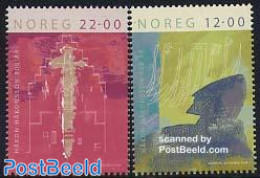 Norway 2004 800 Years Hakon Hakonson 2v, Mint NH, History - History - Unused Stamps