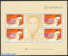 Portugal 1983 Europa S/s, Mint NH, Health - History - Health - Europa (cept) - Nobel Prize Winners - Unused Stamps