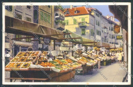 Bolzano Città Mercato Cartolina ZT8936 - Bolzano (Bozen)