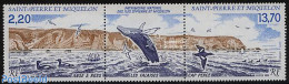 Saint Pierre And Miquelon 1988 Nature Conservation 2v+tab [:T:], Mint NH, Nature - Birds - National Parks - Sea Mammals - Nature