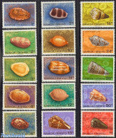 Samoa 1978 Definitives, Shells 15v, Mint NH, Nature - Shells & Crustaceans - Mundo Aquatico