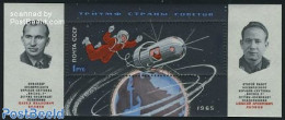 Russia, Soviet Union 1965 Woschod 1 S/s, Mint NH, Transport - Various - Space Exploration - Globes - Ongebruikt