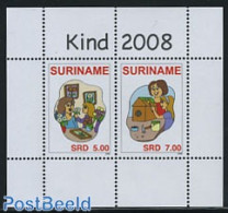 Suriname, Republic 2008 Child Welfare S/s, Mint NH, Various - Toys & Children's Games - Suriname
