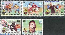 Chad 1977 Football Games 5v, Mint NH, Sport - Football - Autres & Non Classés