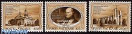 Vatican 1989 USA Catholic Diogese 3v, Mint NH, Religion - Churches, Temples, Mosques, Synagogues - Religion - Ungebraucht