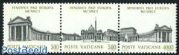 Vatican 1991 European Bishop Synode 3v [::], Mint NH, History - Religion - Europa Hang-on Issues - Religion - Neufs