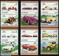 Saint Vincent 1983 Automobiles 6x2v [:] (Rolls Royce,Cord,Citroen,For, Mint NH, Transport - Automobiles - Ferrari - Cars