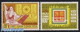 Vietnam, South 1974 First King Of Vietnam 2v, Mint NH, History - Kings & Queens (Royalty) - Royalties, Royals