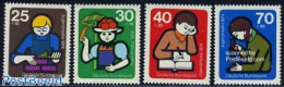 Germany, Federal Republic 1974 Youth Welfare 4v, Mint NH, Science - Various - Education - Costumes - Ungebraucht