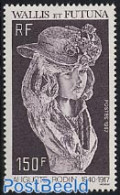 Wallis & Futuna 1987 A. Rodin 1v, Mint NH, Art - Sculpture - Beeldhouwkunst