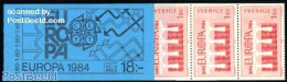 Sweden 1984 Europa CEPT Booklet, Mint NH, History - Europa (cept) - Stamp Booklets - Nuevos