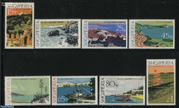 Albania 1967 Riviera 8v, Mint NH, Transport - Various - Ships And Boats - Tourism - Schiffe