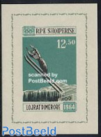 Albania 1963 Olympic Winter Games S/s Imperforated, Mint NH, Sport - Olympic Winter Games - Skiing - Skiing